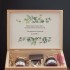Zestawy z naturalnymi słodyczami dla Nauczycieli Zestaw malina - jagoda 1 w szkatułce - NATURA - personalizacja Dzień Nauczyc...