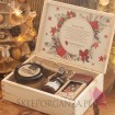 Zestaw czekoladowy średni w szkatułce - NATURA - personalizacja Święta Bożego Narodzenia