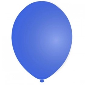 Balony METALICZNE niebieskie królewskie 30 cm, 100 sztuk