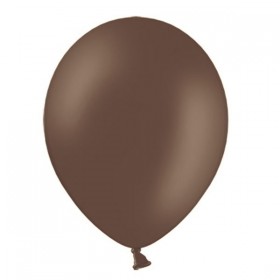 Balony PASTELOWE czekoladowe 25 cm, 100 sztuk