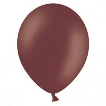 Balony PASTELOWE kasztanowe 25 cm, 100 sztuk