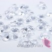 Kryształki weselne Diamentowe konfetti bezbarwne 100 sztuk