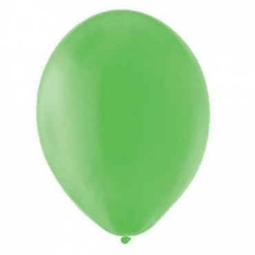 Balony PASTELOWE zielone 25 cm, 100 sztuk