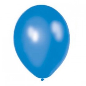 Balony METALICZNE niebieskie 30 cm, 100 sztuk