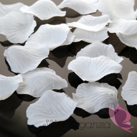 Płatki Płatki róż białe MEGA PAKA 500 sztuk
