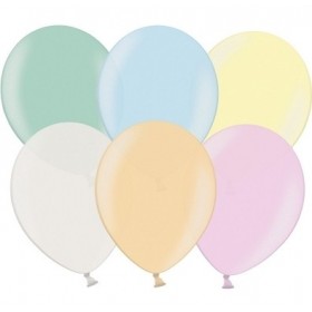 Balony METALICZNE perła MIX 30 cm, 100 sztuk