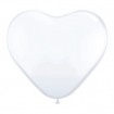 Balony SERCA białe 20 cm, 6 sztuk