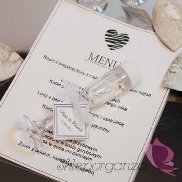 Personalizowane bańki mydlane na wesele Bańka mydlana szampan - personalizacja