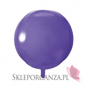 Balon foliowy KULA fioletowa 40cm