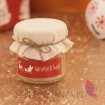 Świąteczny miód z wanilią - personalizacja z dekoracją wieczka