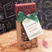 Ciemna czekolada z miodem, truskawkami i crispy - personalizacja - Ślubowanie