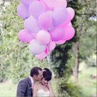 Balony pastelowe na wesele