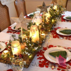 Dekoracje stołu świątecznego